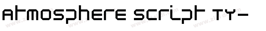 Atmosphere Script Ty字体转换
